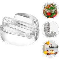 Fermentation Weight Glass Fermenting Lids For Mouth Jars Fermentation Weights Beer Brewing Kitchen Dining Bar Food