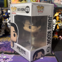 Genuine Funko Pop Bts Seven Jung Kook #470 Action Figures Doll Limited Edition Vinyl Decor Dolls Decor Collect Model Toy Gift