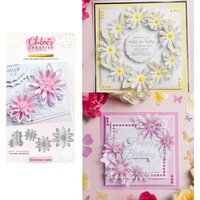 Blossoming Flower Metal Cutting Dies for DIY Making Card Scrapbook Embossed Paper Album Craft Supplies Template Decoration