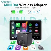 OTTOCAST Tiny Wireless CarPlay Android Auto Adapter Mini Dot Dongle Car Accessories for Ford Toyota Chevrolet Honda Nissan Kia