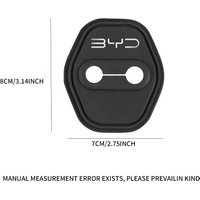 4Pcs Car Accessories Silicone Door Lock Cover Protection Sticker For BYD Seal U Dolphin Sealion Han Tang Qin Song