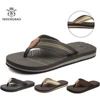 Summer Flip Flops Men Drainage Non-Slip Design Men Beach Shoes Outdoor Comfort Flip Flops Men Big Size 50 Zapatos De Hombre