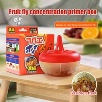 Highly Efficient Fruit Fly Catcher, Utilizing Non-Toxic Bait, Ideal for Kitchen Peach, local fruit Flies