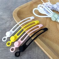 10/20pc Reusable Silicone Cable Tie Elastic Cord Organizer Multi‑Purpose Wire Wrap for Home Travel Office Flexible Cord Wrap