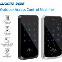 Clavier de contrôle d'accès tactile étanche IP68, rétro-éclairage, RFID 125KHz EM, clavier d'accès extérieur, ouvre-porte, lecteur Wiegand