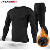 Herren-Thermounterwäsche-Set mit Fleece-Futter, Motorrad, Skifahren, Basisschicht, Winter, warme lange Unterhosen, Hemden und Oberteile, Unteranzug