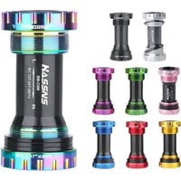 AliExpress NONE HASSNS bb52 bottom bracket Threaded BB 68 / 73mm For Shimano prowheel IXF Integrated Crankset bb68 bb52 24mm bottom bracket