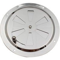 Air Outlet Vents Round Manual Opening and Closing Wall Air Soffit Vents Flat Ducting Air Ventilation Outlet Hood for House Flat