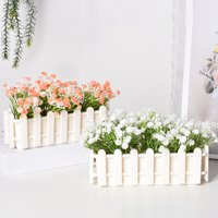 Flower Pot Fence Plant Basket Container Planter Flower Arrangement Home Garden Wedding Decoration Small Fence