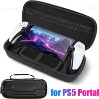 Carrying Case for Sony PS5 PlayStation Portal Shockproof Protective Cover Portable Storage Bag Shell for PS Portal Accessories