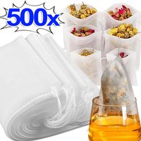 Non-woven Disposable Teabags Empty Filter Bag For Coffee Spice Tea Filters With Drawstring Tea Bags Kitchen Teaware Wholesale