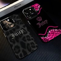 Phone Case For iPhone 17 17e 16e 16 15 14 13 12 11 Pro Max X XR XSMAX 8 7 Air Plus J-Juicy C-Couture Anti Fall Matte Back Cover