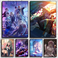Project Sekai Anime Posters Sticky HD Quality Poster Wall Art Painting Study Wall Decor