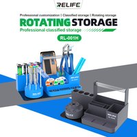 RELIFE RL-001H 360 ° Support de stockage de réparation Intelligent rotatif, personnalisation professionnelle, stockage classé, stockage rotatif