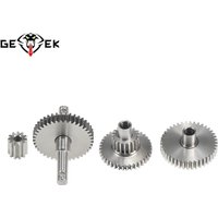Stainless Steel TRX4M Overdrive Underdrive Transmission Gear Pinion Set for 1/18 RC Crawler Car TRX4-M Upgrade Parts