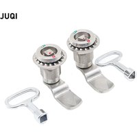 MS816 pull lock 304 stainless steel distribution box lock car interior door lock telescopic turnbuckle lock cabinet cam lock