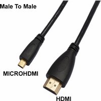 1m/2m/3m/5M/10M V1.4 M/M Male to Male HDMI-Compatible to Micro HDMI Audio Video Cable 1080p 1440p For HDTV PS3 XBOX 3D HD TV D