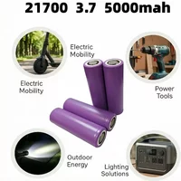 Large capacity 5000mAh 21700 power battery N21700CG-50 outdoor high-power energy storage power cell