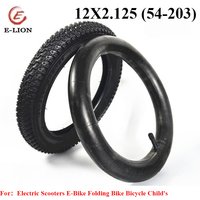 High quality 12x2.125 (54-203) Tube or tyre, Fits Many Gas Electric Scooters E-Bike Folding Bike Bicycle Child's