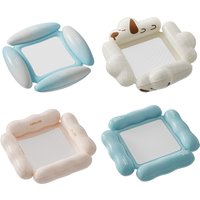 1PC Inflatable Kids Pool Float with Mesh Bottom, Water Lounge Raft, Portable Swimming Float Bed for Summer Beach Pool
