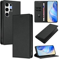 For Samsung S26 S25 Ultra S 23 S24 5G Luxury Case Classic Leather Book Shell Galaxy S22 S21 S23 Plus S20 S 26 25 FE Wallet Cover
