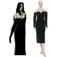 Fullmetal Alchemist Lust Cosplay Costume Dark Green Dress Customize Size