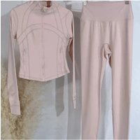 AliExpress NONE 2025 Gold Label Short Sport Cycling Jacket Clothes Women's Yoga Set Slimming Fitness Jacket Active Wear Exercise Clothing Female