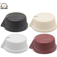 29x13mm ABS Plastic Set Pointer Chicken Head Knob Button Cap for Vintage Guitar AMP Effect Pedal Stomp Box Overdrive DJ Mixer