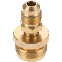 1lb Propan Tank Kanister Regler Adapter zu 3/8 ”Männlichen Flare Camping Grill Herd Teile für Heizungen, Brenner, herd, Feuer Pit
