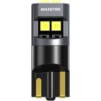 10Pcs Canbus T10 LED W5W LED Bulb No Error Car Interior Trunk Lights Side Marker License Plate Lamp White Super Bright