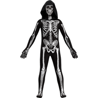 Halloween scary skeleton jumpsuit children's death costume Easter devil Coplay jumpsuit child carnival day performance clothes