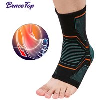1 Stück Knöchelbandage, Kompressionsärmel, Erholung von Verletzungen, Gelenkschmerzen, Sehnenunterstützung, Plantarfasziitis, Fußsocken mit Fußgewölbeunterstützung