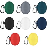For Huawei FreeBuds 5 Case Shockproof Silicone Earphone Cover Solid Color Headphone Accessories