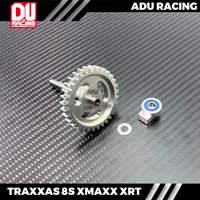 ADU RACING 1/5 X-MAXX XMAXX XRT 32T 35T Big Gear 1.5M Pinion three point mount input shaft set