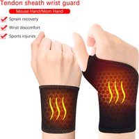 1Pc Tourmaline Self-Heating Wrist Brace Sports Protection Wrist Belt Magnetic Therapy Pads Braces Wrist Brace Guard Protector