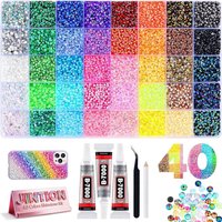 NEW Resin Jelly Rhinestones Bedazzling Kit Flatback Crystals Flatback Gems for Diamond Art Diamond Art Kits for Adults K