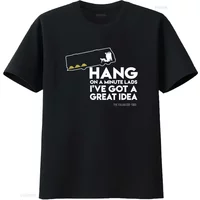 Italian Job 1969 Inspired Hang on a Minute Lads I've Got Great Idea Classic Heavy Funny Adult T shirt vintage Washed