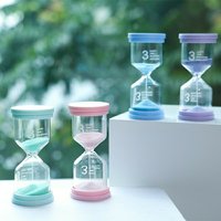 5//15/30 Minutes Colorful Hourglass Sandglass Children Kid Gift Toy Sand Timer Hour Glass Home Decoration Sand Clock