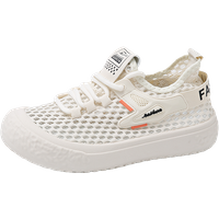 Shoes Woman 2025 Outdoor Casual Sports Shoes Hollow Breathable Comfortable Thick Sole Lightweight Mesh Shoes Women's Sneaker