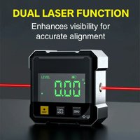 Best-Selling Double-Sided Magnetic Digital Angle Ruler With Laser Electronic Goniometer Horizontal Inclinometer Angle Ruler