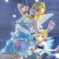 Ayase Eli Flower Demon Awakening Cosplay Costume Female Christmas Outfits Lovely Dresses Anime Costumes Cosplay Lovelive