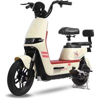 Electric Scooter for Adults Teens Commuting Ebike with Rear Passenger Seat 550W Motor 48V 20Ah Battery Electric Motorcycle