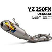 YZ250FX Exhaust System For Yamaha YZ250F YZ250 FX WR250F 2016-2024 Motorcycle Exhausts Pipe OFF-ROAD Moto Manifold FMF Muffler