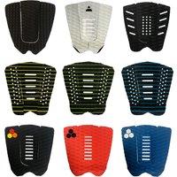 Skimboard Traction Tail Pad 3 Piece Stomp Pad SUP Foot Pads Surf Kiteboard EVA Deck Grip