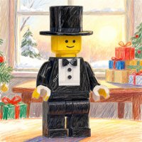745pcs MOC Scaled Groom Minifigure Collectible Minifigures Model Building Blocks Festival Gift Architecture Toy Creative Idea