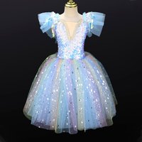 Children Summer Dress Girl Ballet Tutu Clothing Kids Ballerine Vestidos Baby Outfit Dance Ballet Girls Dresses Children's Day