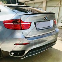 M Performance Style Rear Spoilers for BMW E71 X6 2008-2014 ABS Guard Protective Tail Wings Body Kits Cap Bot Lip Trim Tuning