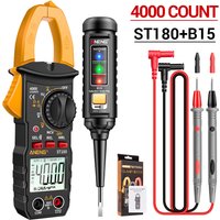 ANENG ST180+B15 Digital Multimeter Tester Pen Suit 4000 Count 30-1000V Voltage/Ohm Clamp Meter Detector Diagnostic Finder tools