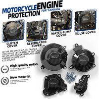 For YAMAHA YZF-R9 & MT-09 ATM 2025, MT-09/SP, FZ-09, Tracer/GT + & Scrambler 2021-2025 Water Pump Pulse Clutch Alternator Cover