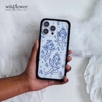 Wildflower Girls Cherubs Angel Cupid Phone Case for iPhone 12 13 14 15 16 17 Pro Max Plus Air 17Pro wf lovers Cute Cartoon Cover